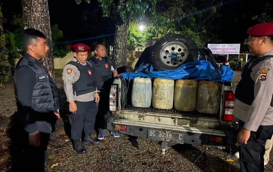 Tim URC Satreskrim Polres Pasbar Ungkap Penyalahgunaan BBM Bersubsidi Bio Solar