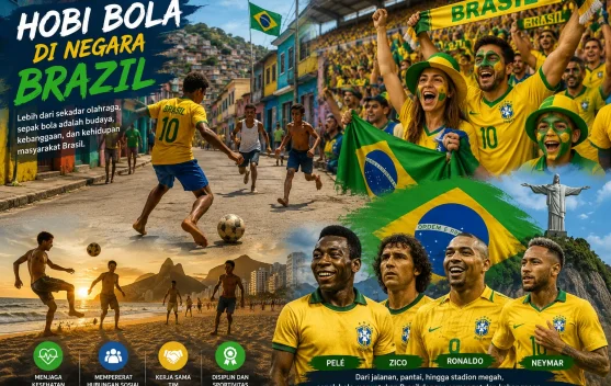 Sepak Bola di Brasil Lebih dari Sekadar Olahraga