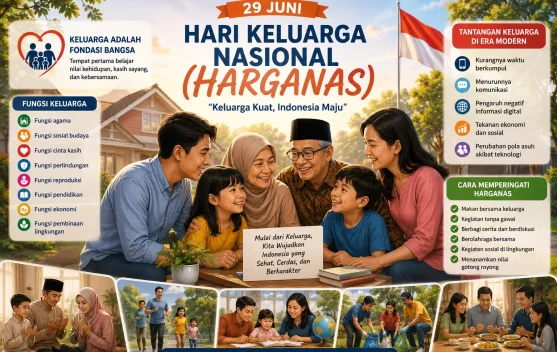 Hari Keluarga Nasional, "Memperkuat Fondasi Bangsa dari Lingkungan Keluarga"