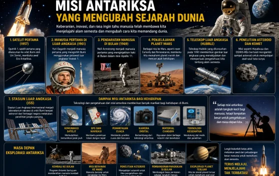 Misi Antariksa yang Mengubah Sejarah Dunia