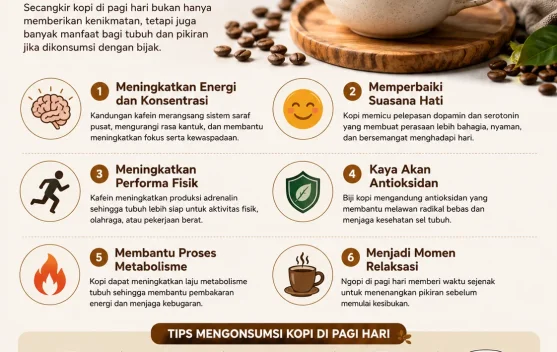 Manfaat Ngopi di Pagi Hari