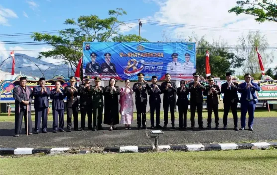 Pimpinan DPRD Padang Panjang Hadiri Upacara Hari Bhayangkara ke-80