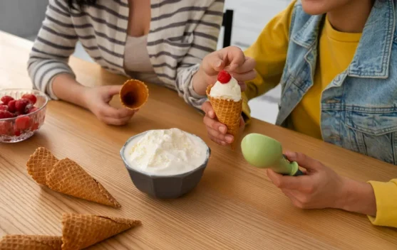 Es Krim Sehat Ala Rumahan, "Segar, Creamy, dan Kaya Nutrisi"