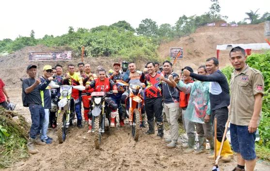 Meriahkan HJK ke-33 Lubuk Basung Sebagai Ibukota Agam, 1.000 Rider Ikuti Trabas Xtrem