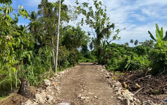 Warga Lubuk Lintah Sumbangkan Tanah 300 Meter Persegi untuk Perluasan Jalan