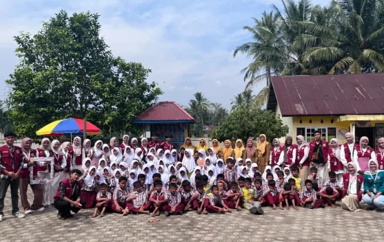 Mahasiswa KKN UNP Gelar Pesta Ceria Hari Anak