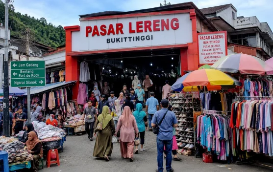 Pasar Lereng Bukittinggi, "Perdagangan Tradisional yang Tetap Menjadi Favorit"