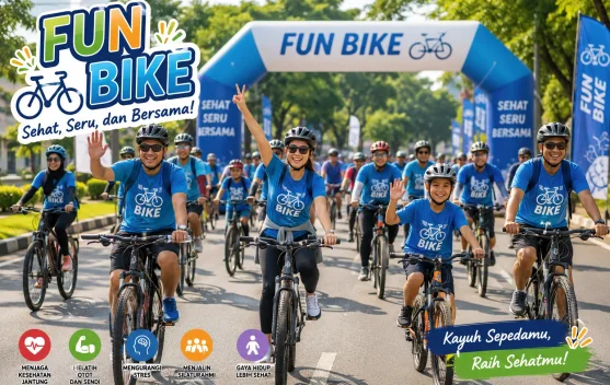Fun Bike, "Olahraga Rekreasi yang Menyehatkan, dan Menyenangkan"