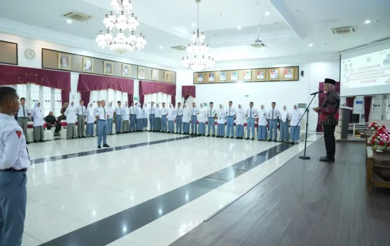 Gubernur Sumbar Resmi Buka Pemusatan Diklat Calon Paskibraka Provinsi Tahun 2026