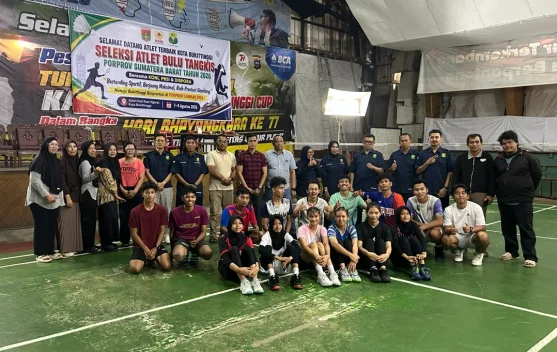 PBSI Bukittinggi Laksanakan Seleksi Atlet untuk Porprov Sumbar 2026