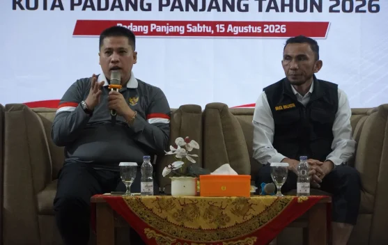 65 Paskibraka Padang Panjang Dibekali Wako, Wawako, dan Dandim