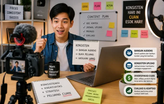 Konsisten Ngonten, Peluang Cuan Terbuka