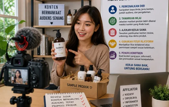 Strategi Affiliator Gaet Penjual Kirim Sampel