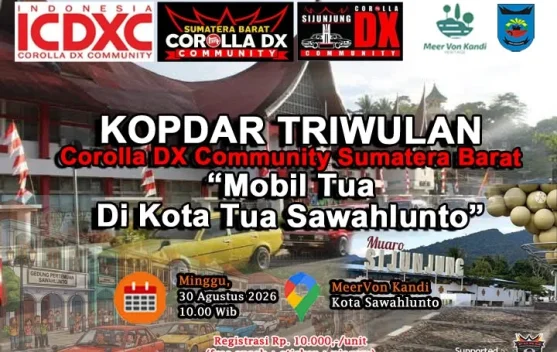 Kopdar DX Sumatera Barat di Sawahlunto Sukses