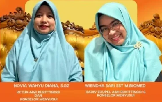 AIMI Cabang Bukittinggi Kampanye ASI Eksklusif Cegah Stunting sejak Dini