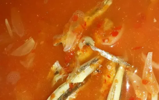 Sambalado Cangkuak masakan khas yang nikmat
