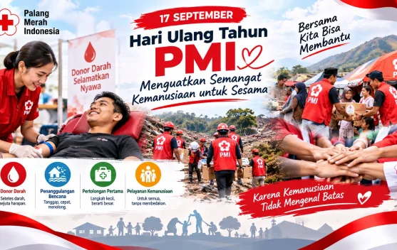 Hari Ulang Tahun PMI : Menguatkan Semangat Kemanusiaan untuk Sesama