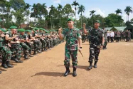 Danrem 032/Wbr Kunjungi Yonif TP 951/Pandeka Marapi Di Tanah Datar