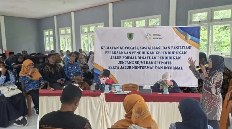 Dinas P2KB SBT Sosialisasi Sekolah Siaga Kependudukan di Tiga Kecamatan