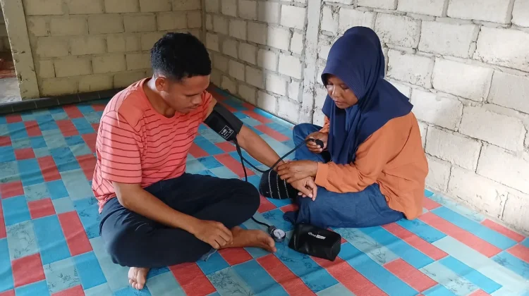 Pustu Desa Inlomin SBT Rusak, Layanan Kesehatan Dilakukan Door to Door