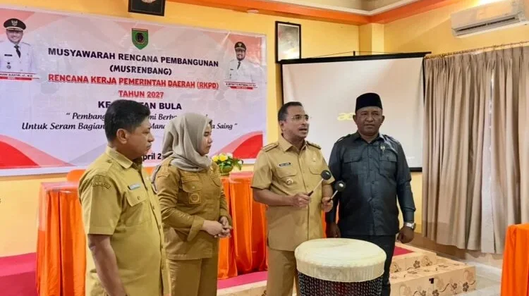 Bupati SBT Tegaskan Pentingnya Perencanaan Pembangunan Berbasis Ini