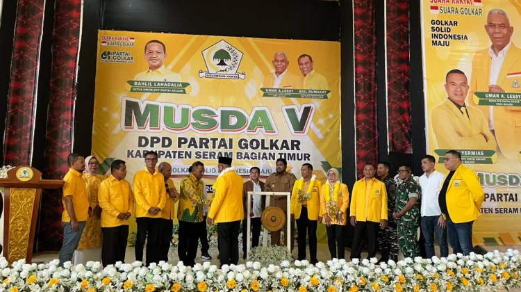 Ricuh di Musda Golkar SBT, Polemik Rekomendasi Ganda Bikin Sidang Kacau