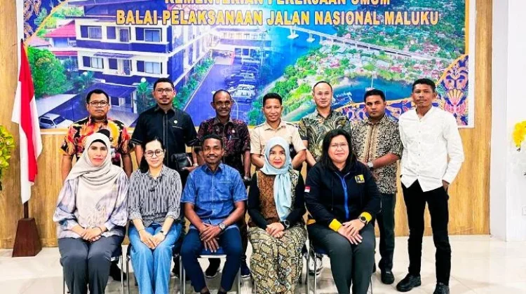 DPRD SBT Temui BPJN Maluku, Bahas Jalan Kilmury-dan Perbaikan Jalan Lintas Seram