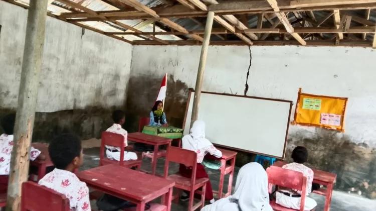 Perbaikan Bangunan SD 10 Teluk Waru Terkendala Dokumen Syarat