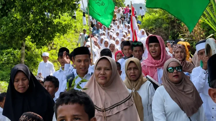 Ribuan Warga Padati Pawai Ta'aruf 1 Muharram 1448 H di Ukar Sengan SBT