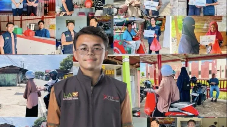 LAZ Cendekia Maluku Berbagi Makanan Gratis kepada Warga Kota Bula