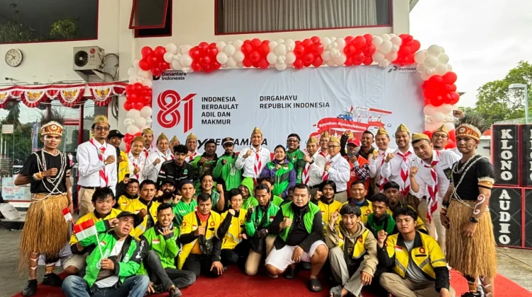Pertamina Semarakkan HUT ke-81 RI bersama Pelanggan di Papua-Maluku