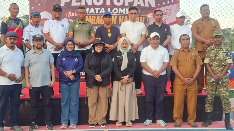 Ekshibisi Futsal Akhiri Kemeriahan Lomba Hari Kemerdekaan Indonesia ke-81 di SBT