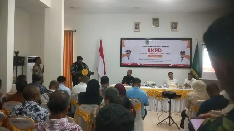 Konsultasi Publik RKPD, Wabup SBT Inginkan Perencanaan Partisipatif
