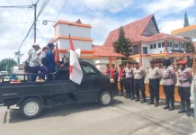 Enam Aktivis LMND SBT Unjuk Rasa lintas PLN, Kantor Bupati, Inspektorat & Kejaksaan