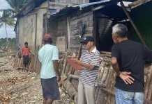 BPBD SBT: Rumah Rusak akibat Gelombang Tinggi di Desa Aruan Gaur 2 Unit
