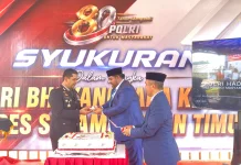 Polres SBT Resmikan Taman Lantas hingga Serahkan Bantuan Rumah di HUT Bhayangkara