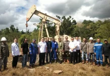 Deputi Geostrategi Dewan Pertahanan Nasional Tinjau Potensi Energi di SBT