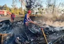 Sepuluh Speedboat Terbakar di SBT, Api Diduga dari Lokasi Pembakaran Sampah