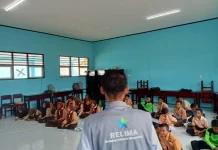 Perpusnas SMP 33 SBT dan Pustaka Wanu Perkuat Ekosistem Literasi Siswa