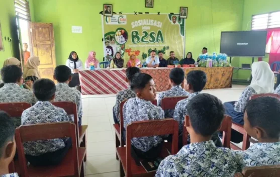 B2SA Goes to School Digelar di MTs BUPPI Jembatan Basah SBT, Ini Tujuannya