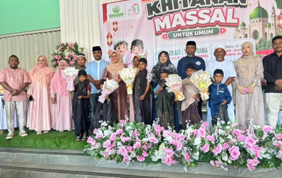 Sebanyak 85 Anak di Kota Bula Ikuti Khitanan Massal