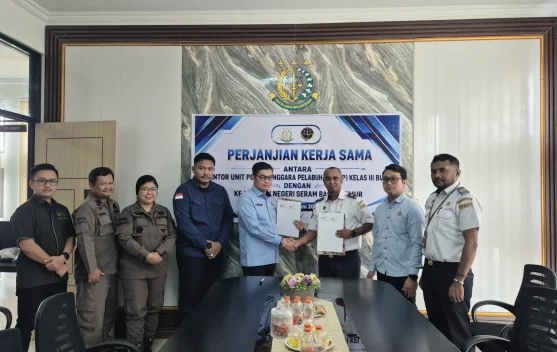 UPP Bula & Kejari SBT Teken PKS, Perkuat Pendampingan Hukum & Tata Kelola Pelabuhan