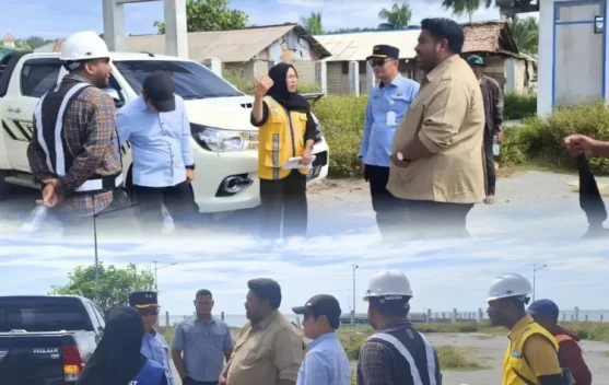 Kejari SBT Ikut Awasi Proyek Peningkatan Jalan Ondor-Samboru Cs