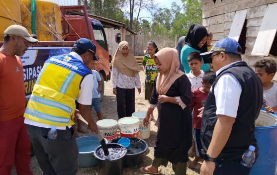 Terima Bantuan Air Bersih, Warga Apresiasi BWS Maluku