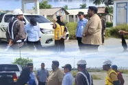 Kejari SBT Ikut Awasi Proyek Peningkatan Jalan Ondor-Samboru Cs