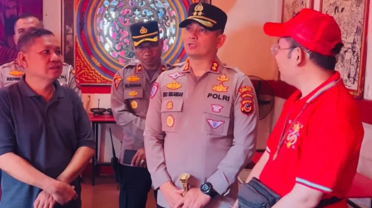 Polres Cirebon Kota Siaga Penuh Amankan Perayaan Imlek 2577 Kongzili