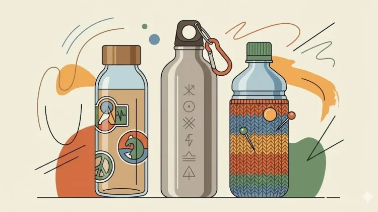 Ekspresi Diri Generasi Kini Dari Botol Minuman