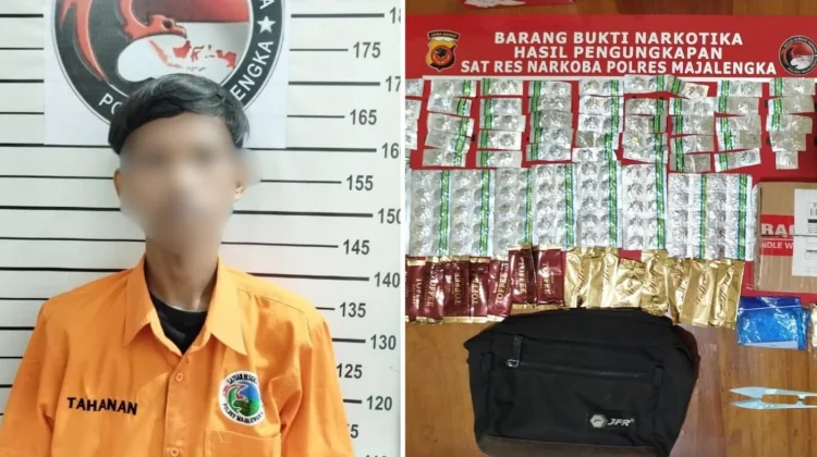 Polisi Tangkap Pria Penjual Obat Keras Ilegal di Jatiwangi Majalengka