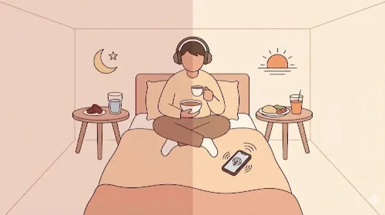 Buka Puasa dan Sahur Sendiri? Podcast Jadi Teman Anak Kos