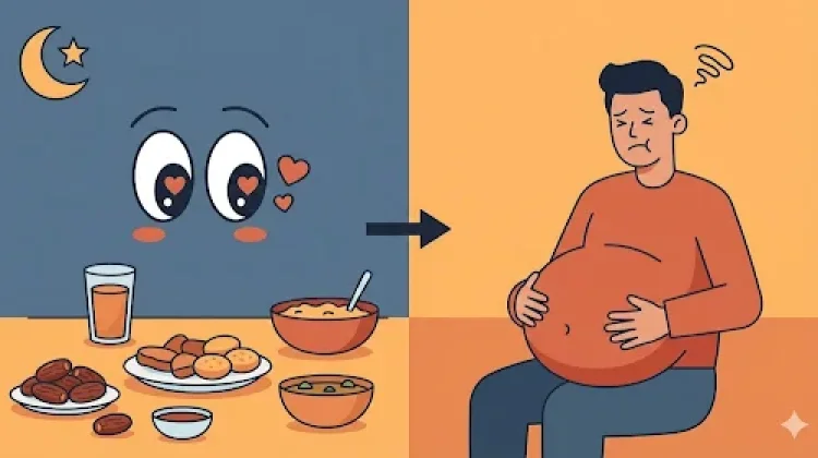 Lapar Mata saat Berbuka, Ujungnya Begah